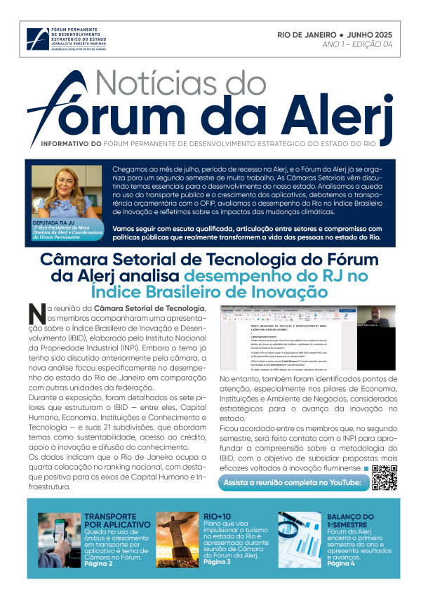 Notícias do Fórum da Alerj - Edição 004